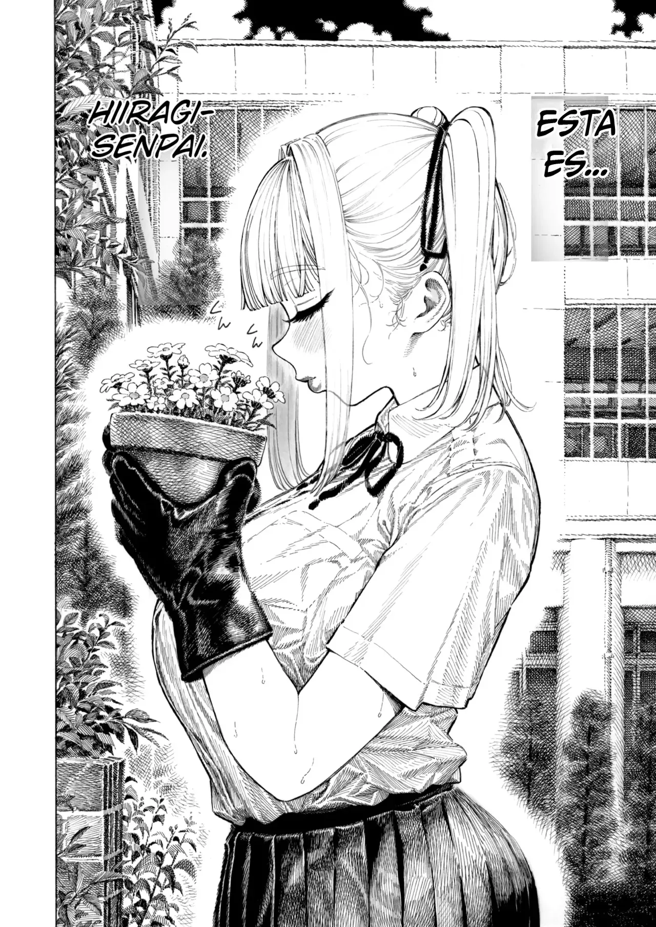 [Hirune] Hiiragi-senpai Sniff Sniff Sniff Sniff (Comic Kairakuten 2025-08) [Spanish] [MandaloAsiNoma] [Digital] 画像番号 2