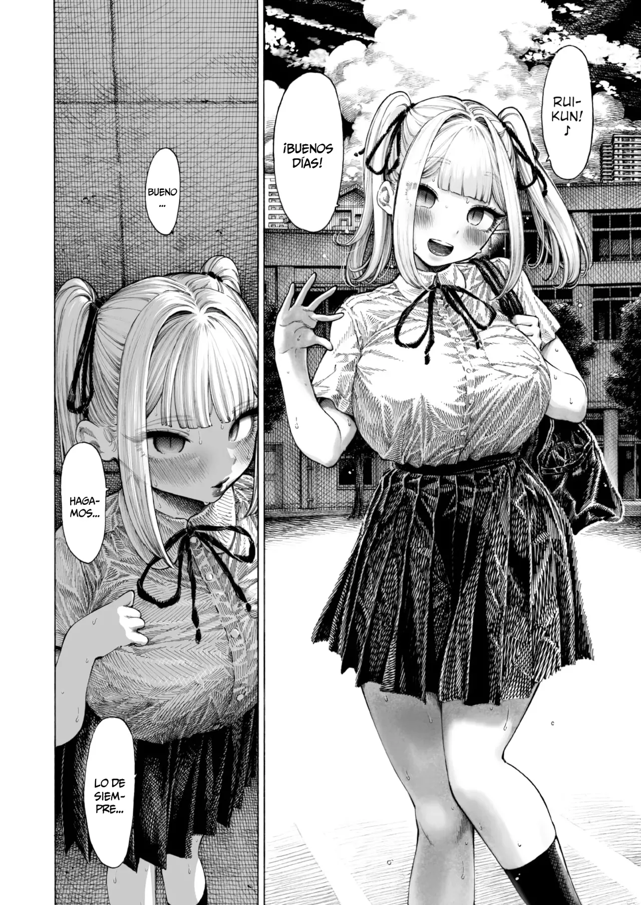 [Hirune] Hiiragi-senpai Sniff Sniff Sniff Sniff (Comic Kairakuten 2025-08) [Spanish] [MandaloAsiNoma] [Digital] 画像番号 18