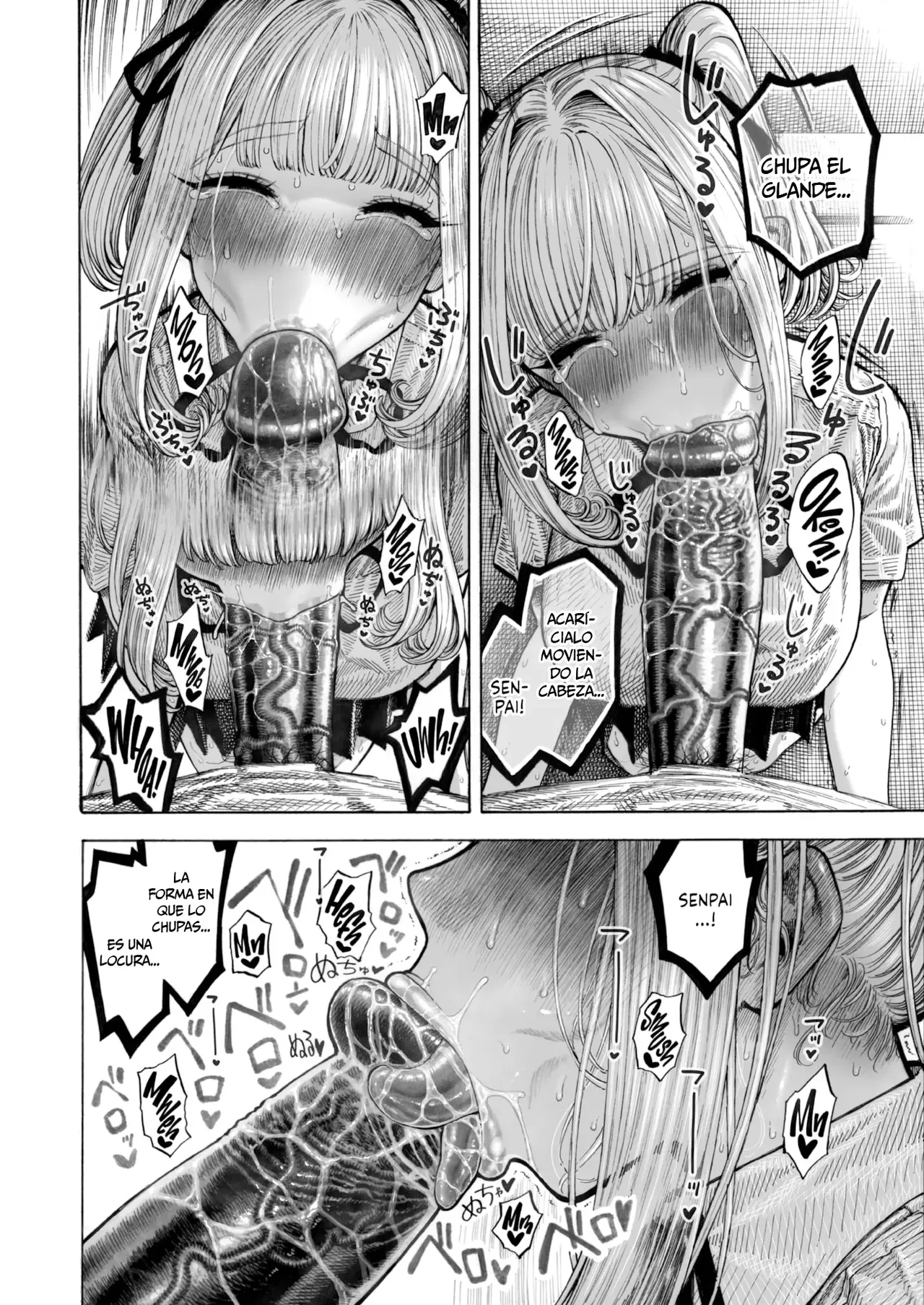 [Hirune] Hiiragi-senpai Sniff Sniff Sniff Sniff (Comic Kairakuten 2025-08) [Spanish] [MandaloAsiNoma] [Digital] 画像番号 34