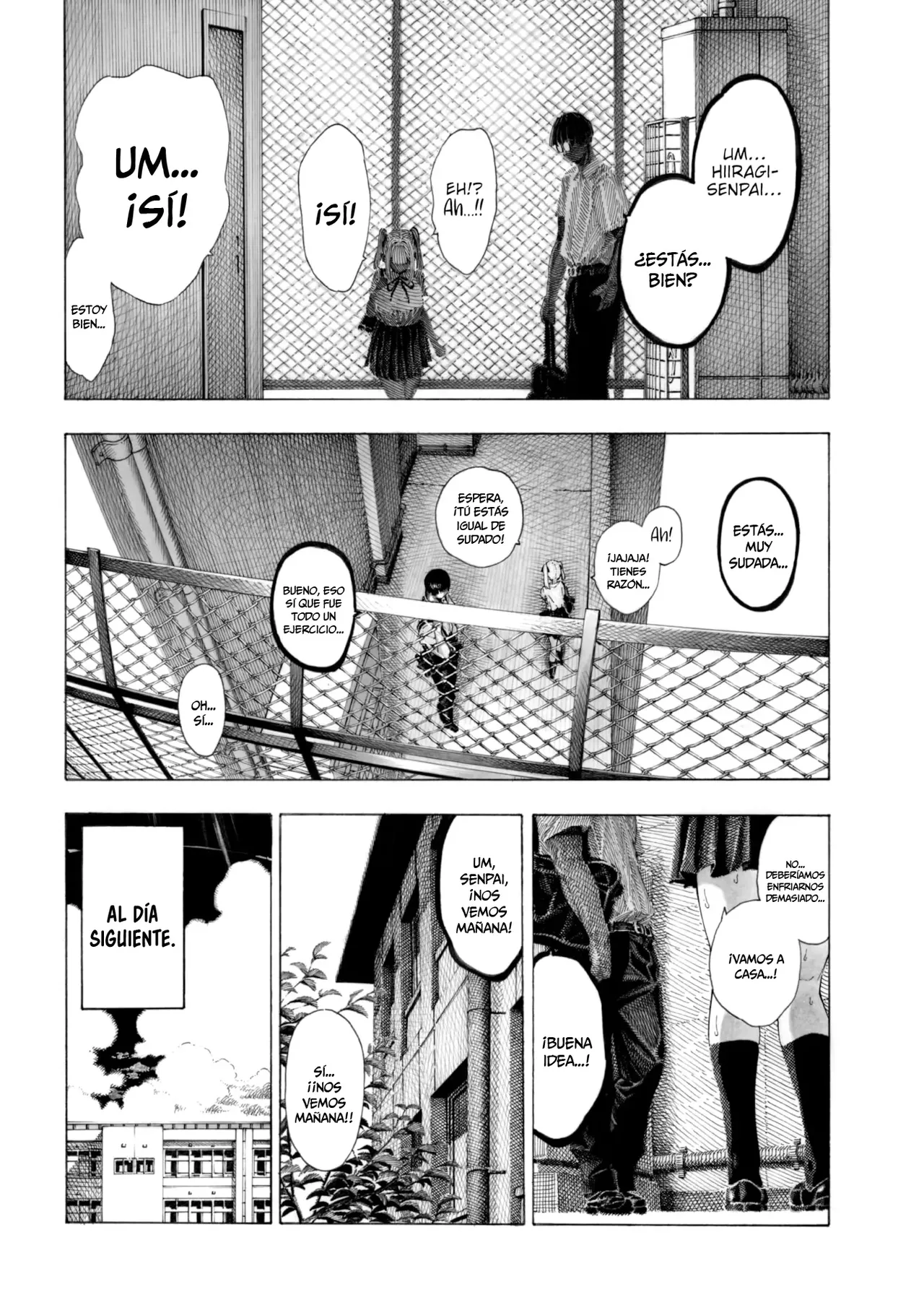 [Hirune] Hiiragi-senpai Sniff Sniff Sniff Sniff (Comic Kairakuten 2025-08) [Spanish] [MandaloAsiNoma] [Digital] 画像番号 57