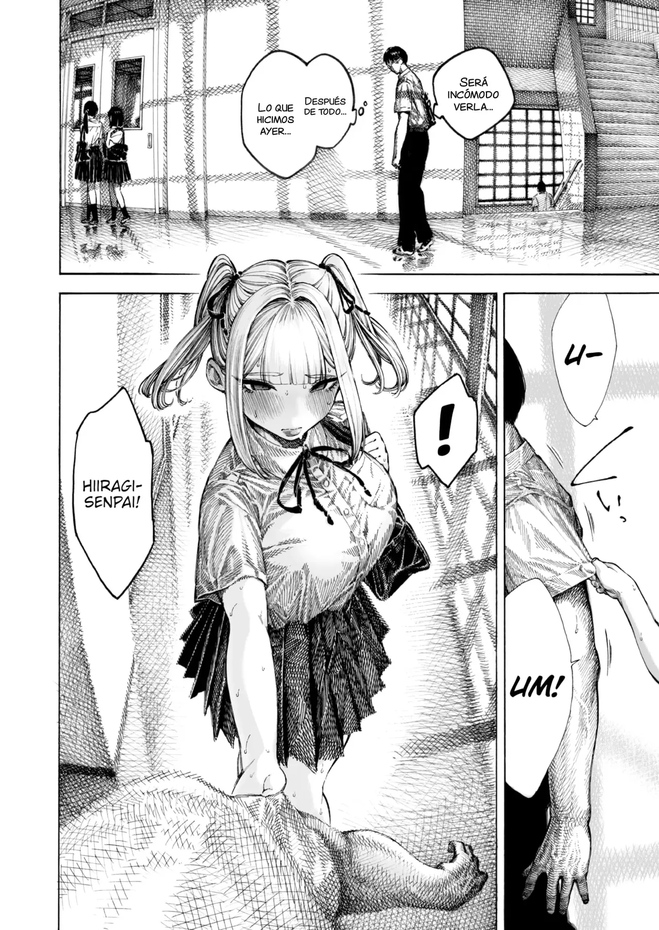 [Hirune] Hiiragi-senpai Sniff Sniff Sniff Sniff (Comic Kairakuten 2025-08) [Spanish] [MandaloAsiNoma] [Digital] 画像番号 58