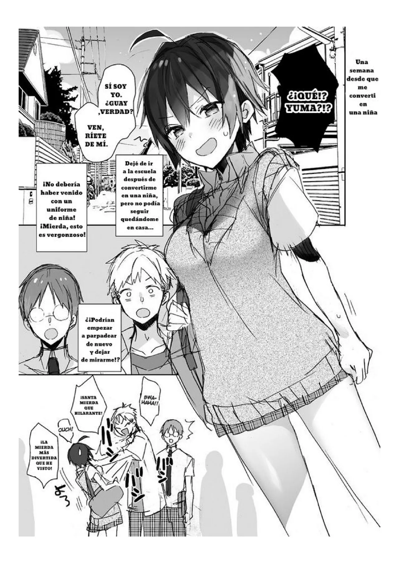 Nyotaika Shita | My debauched school life as a guy-turned-girl image number 3