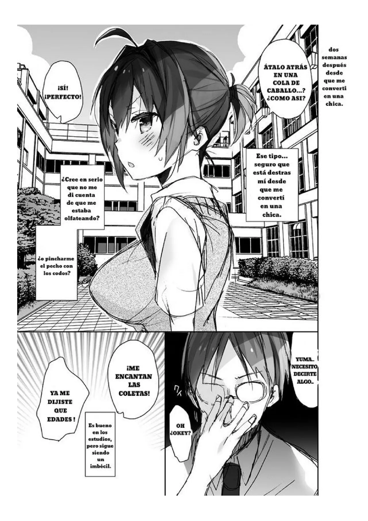 Nyotaika Shita | My debauched school life as a guy-turned-girl image number 5