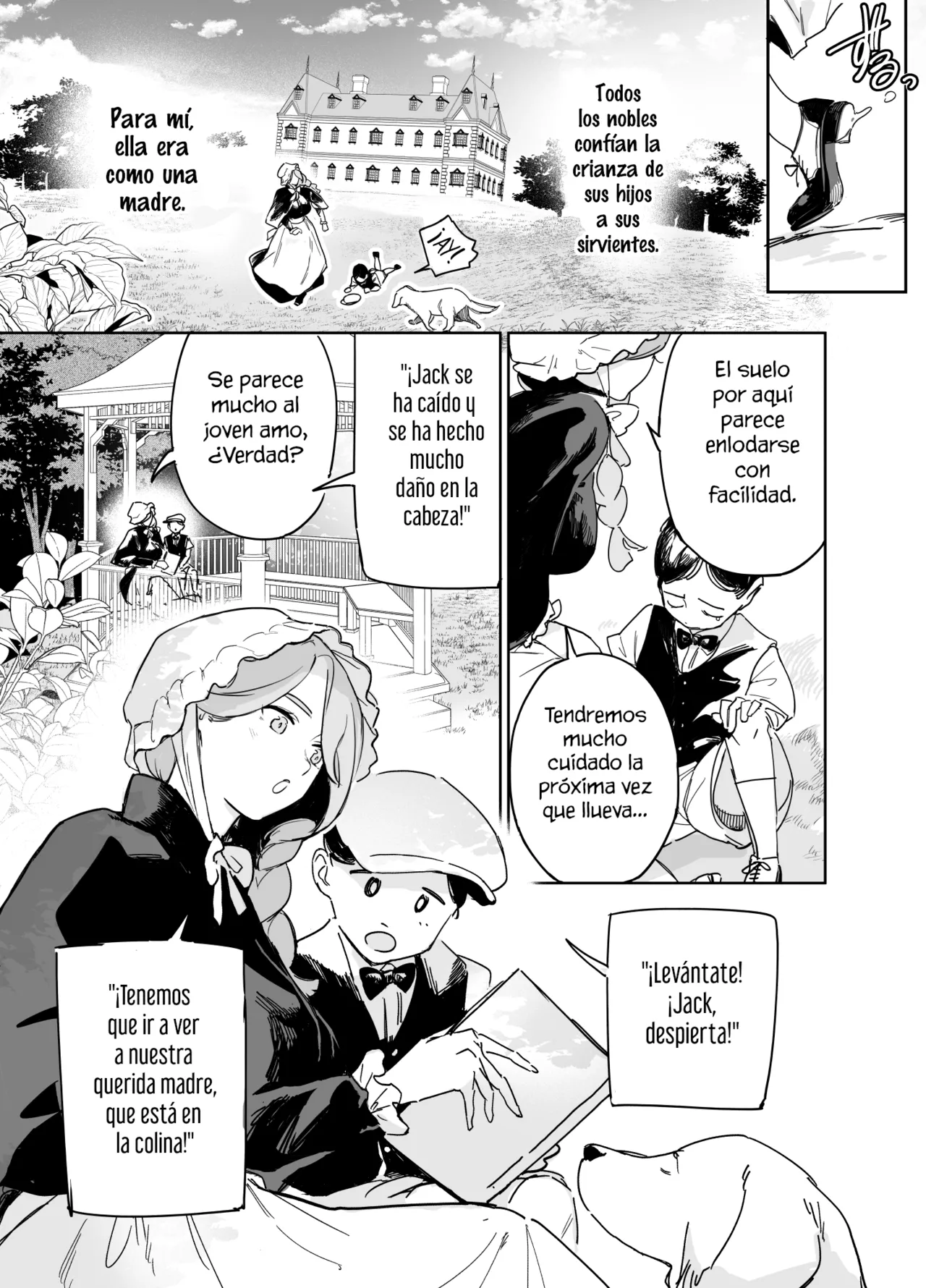 [F no Kottoubako (Onizuka Frill)] Boku no Nurse Maid Isabella no Fudeoroshi ~Ochichi ga Goshomou nara Tanezuke kudasaimashi~ | Mi nodriza Isabella es mi primera vez ~Si lo deseas, por favor, déjame embarazada~ [Spanish] [NeoDark Fansub] image number 7