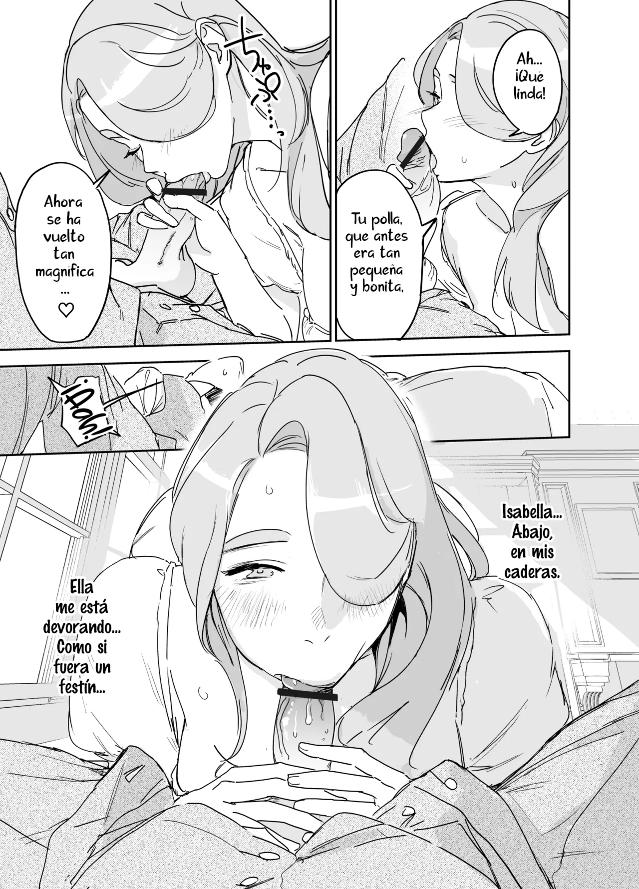 [F no Kottoubako (Onizuka Frill)] Boku no Nurse Maid Isabella no Fudeoroshi ~Ochichi ga Goshomou nara Tanezuke kudasaimashi~ | Mi nodriza Isabella es mi primera vez ~Si lo deseas, por favor, déjame embarazada~ [Spanish] [NeoDark Fansub] image number 25