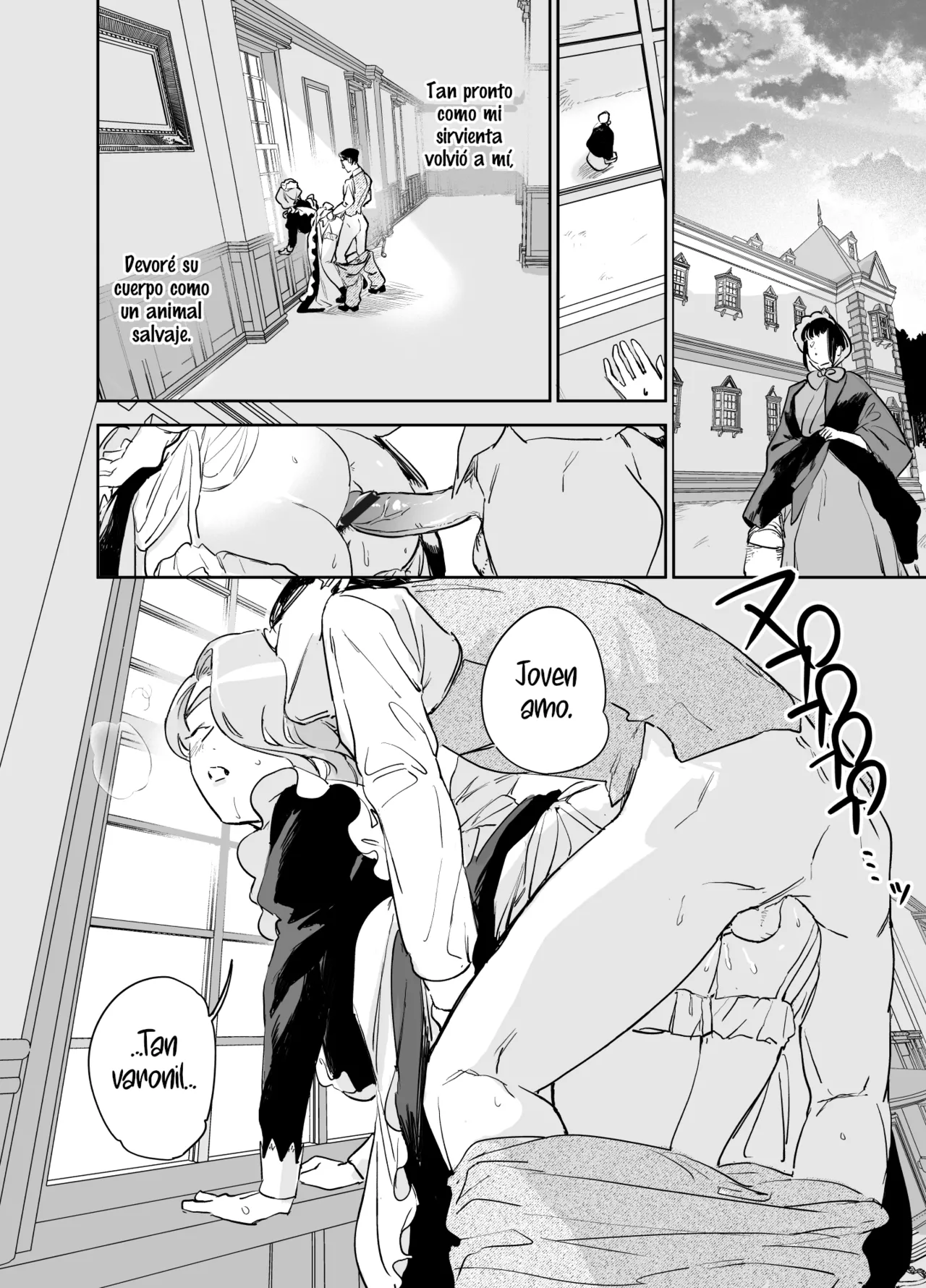 [F no Kottoubako (Onizuka Frill)] Boku no Nurse Maid Isabella no Fudeoroshi ~Ochichi ga Goshomou nara Tanezuke kudasaimashi~ | Mi nodriza Isabella es mi primera vez ~Si lo deseas, por favor, déjame embarazada~ [Spanish] [NeoDark Fansub] image number 44