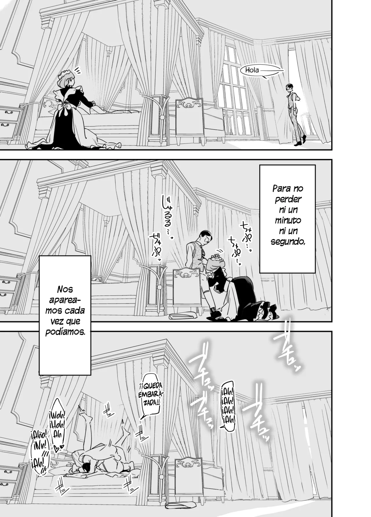 [F no Kottoubako (Onizuka Frill)] Boku no Nurse Maid Isabella no Fudeoroshi ~Ochichi ga Goshomou nara Tanezuke kudasaimashi~ | Mi nodriza Isabella es mi primera vez ~Si lo deseas, por favor, déjame embarazada~ [Spanish] [NeoDark Fansub] image number 49