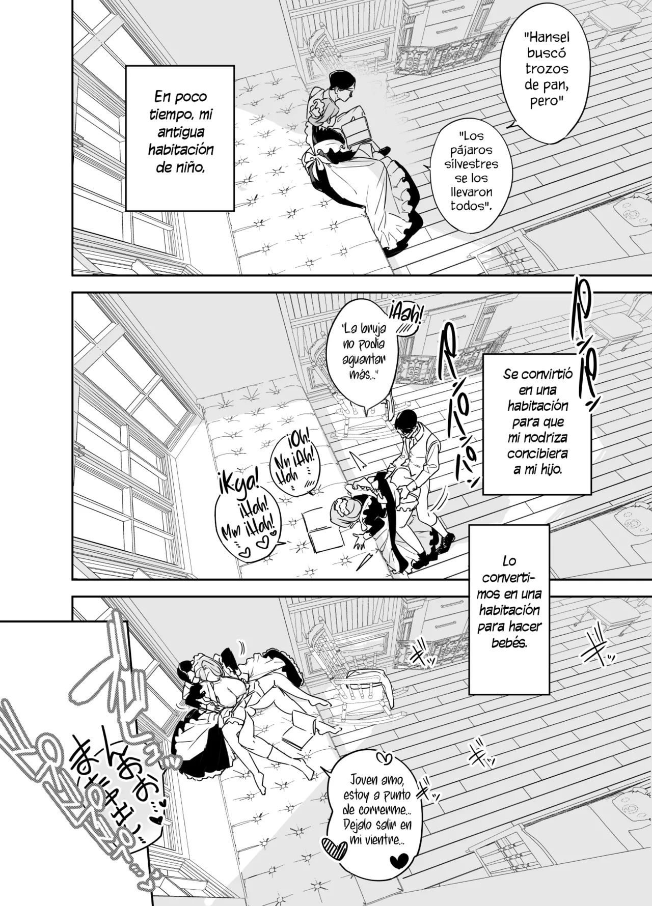 [F no Kottoubako (Onizuka Frill)] Boku no Nurse Maid Isabella no Fudeoroshi ~Ochichi ga Goshomou nara Tanezuke kudasaimashi~ | Mi nodriza Isabella es mi primera vez ~Si lo deseas, por favor, déjame embarazada~ [Spanish] [NeoDark Fansub] image number 50