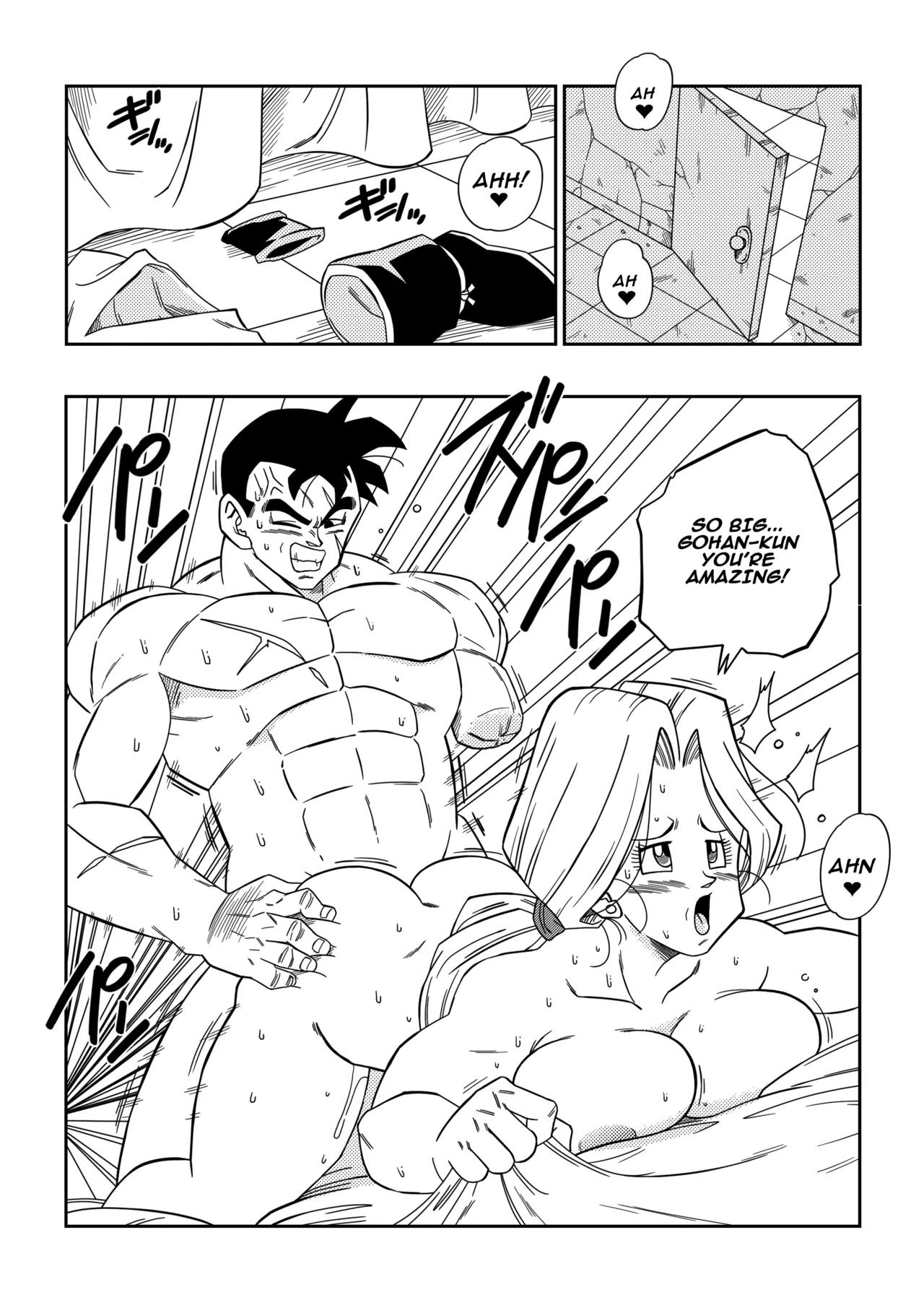[Yamamoto] Lots of Sex in the Future! Bulma and Gohan image number 5