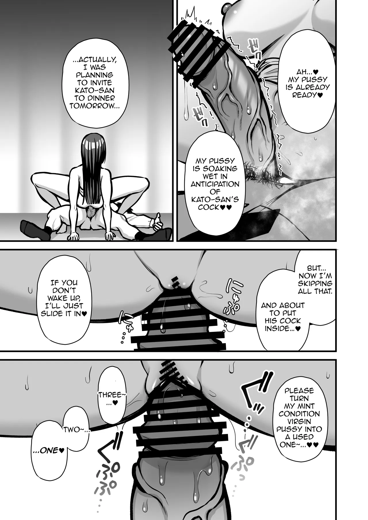 [Ichigo Crown (Yuzuri Ai)] Yuuwaku 1 Gyaku NTR Sasoi uke do M Joshidaisei Onaho Kaihatsu | Temptation 1 ~Reverse-NTR Teasing Submissive Masochist College Girl Turned into a Living Onahole~  [English] [Aishi21] 图片编号 26