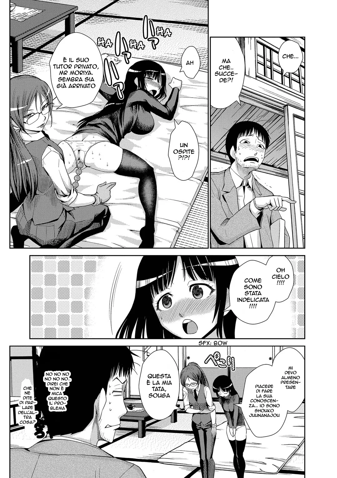 [Kakashi Asahiro] Kouki Naru Ichizoku | Mantenersi Vergini (Do-M Kazoku Keikaku) [Italian] [Digital] 图片编号 3