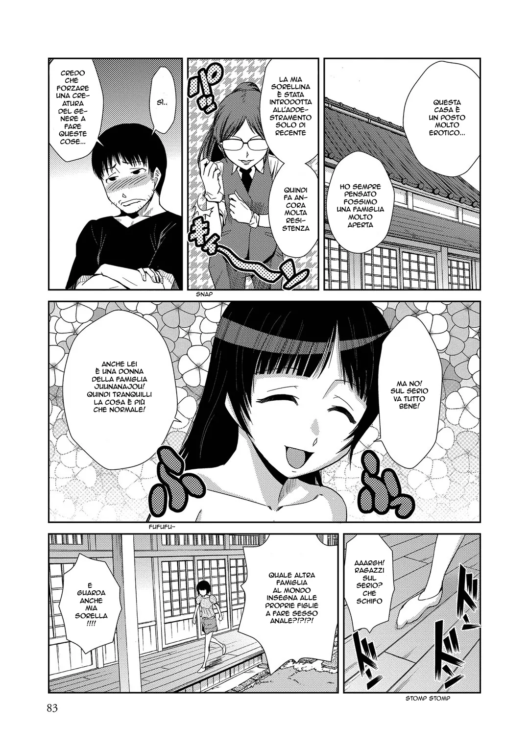 [Kakashi Asahiro] Kouki Naru Ichizoku | Mantenersi Vergini (Do-M Kazoku Keikaku) [Italian] [Digital] 图片编号 25