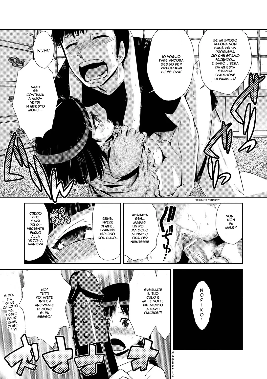 [Kakashi Asahiro] Kouki Naru Ichizoku | Mantenersi Vergini (Do-M Kazoku Keikaku) [Italian] [Digital] 图片编号 37