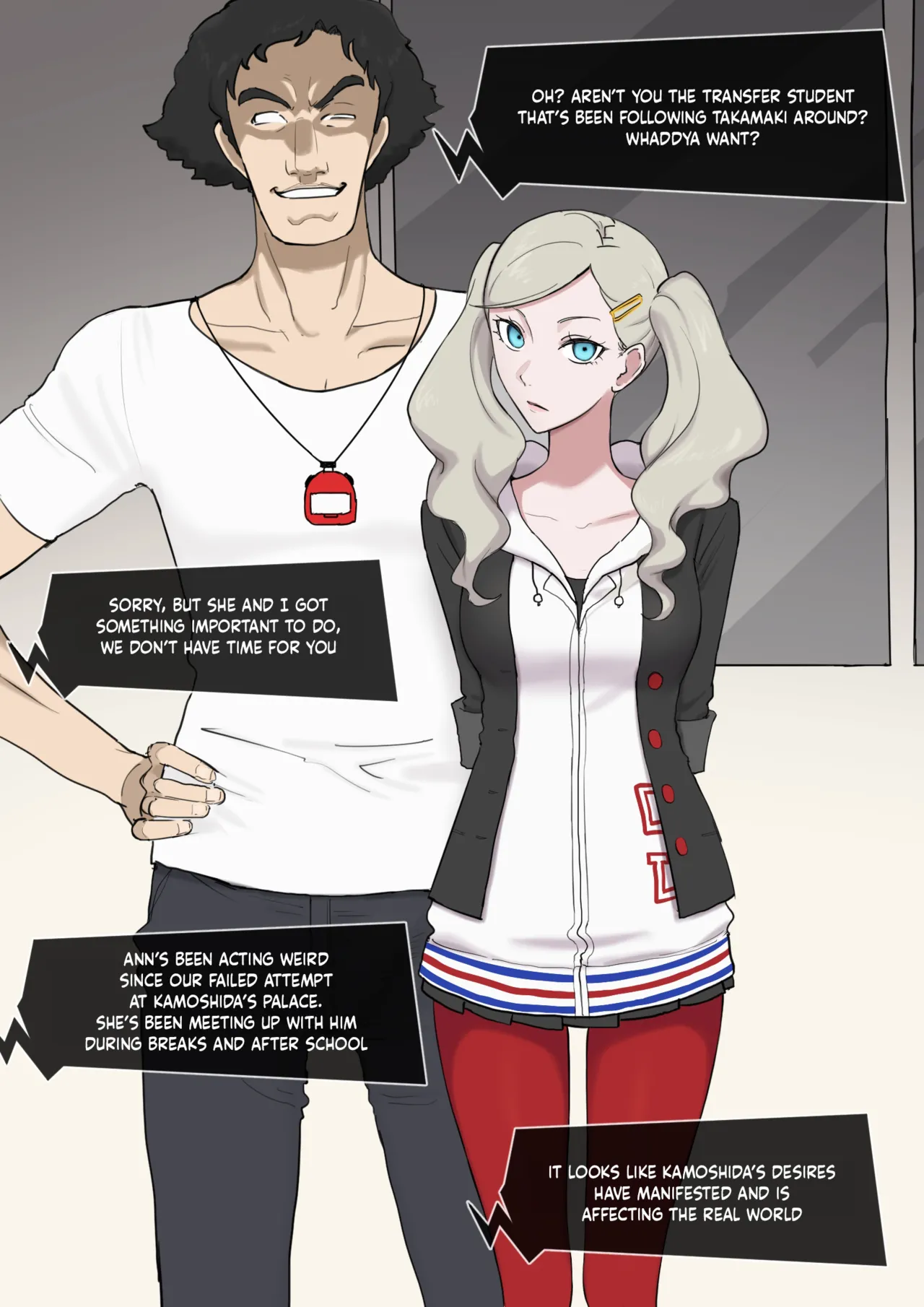 [Giga] Persona 5 Ann x Kamoshida (English) image number 1