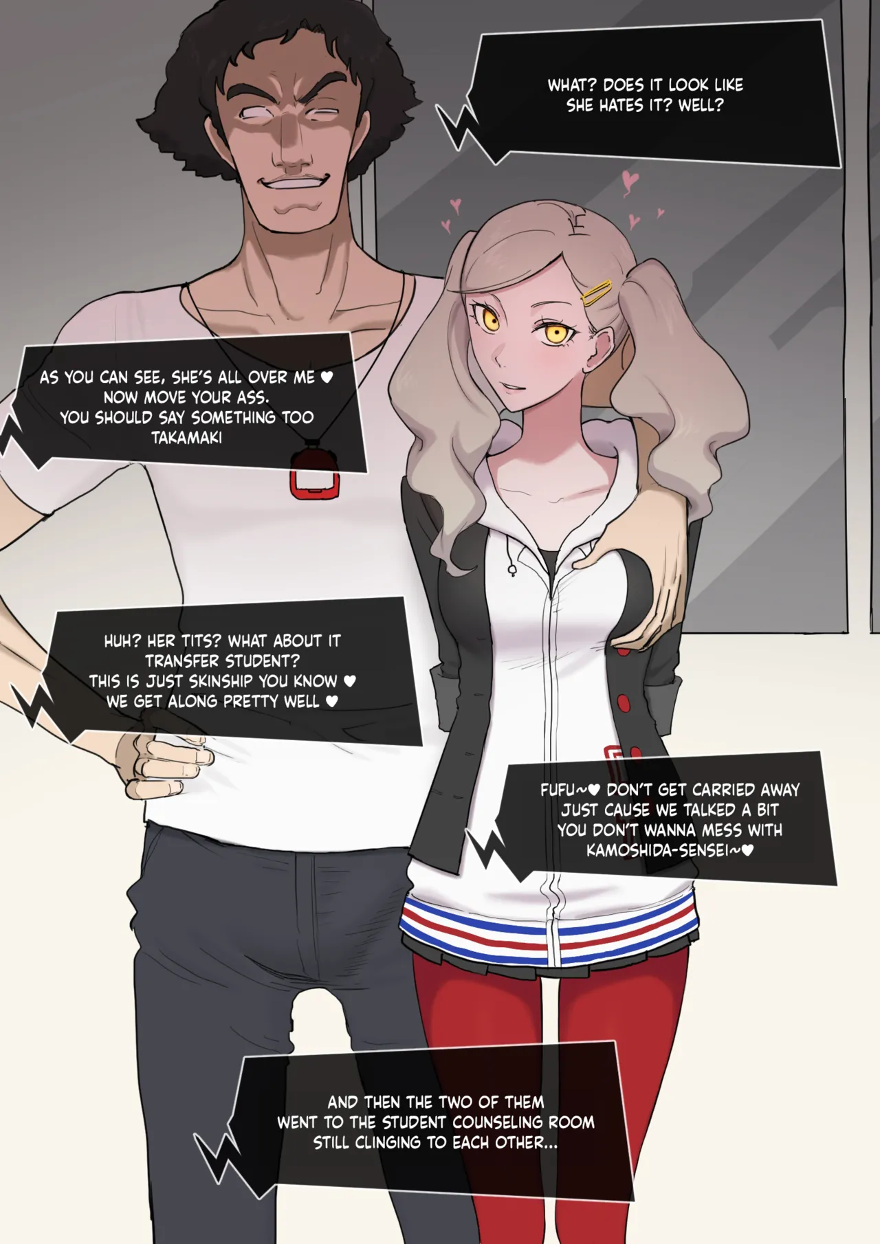 [Giga] Persona 5 Ann x Kamoshida (English) image number 2