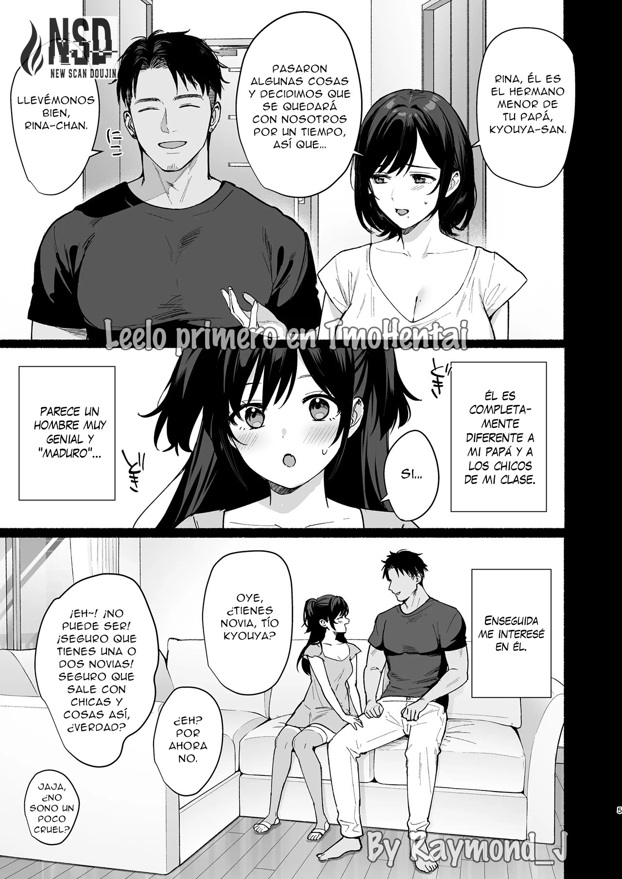 [AMAM (Ame Arare)] Mesu no Ie II ~Tsuma wa Midare Ubareru~｜La casa de la esposa sumisa II ~Mi esposa es robada y corrompida~ [Spanish] [New Scan Doujin] [Digital] Bildnummer 4