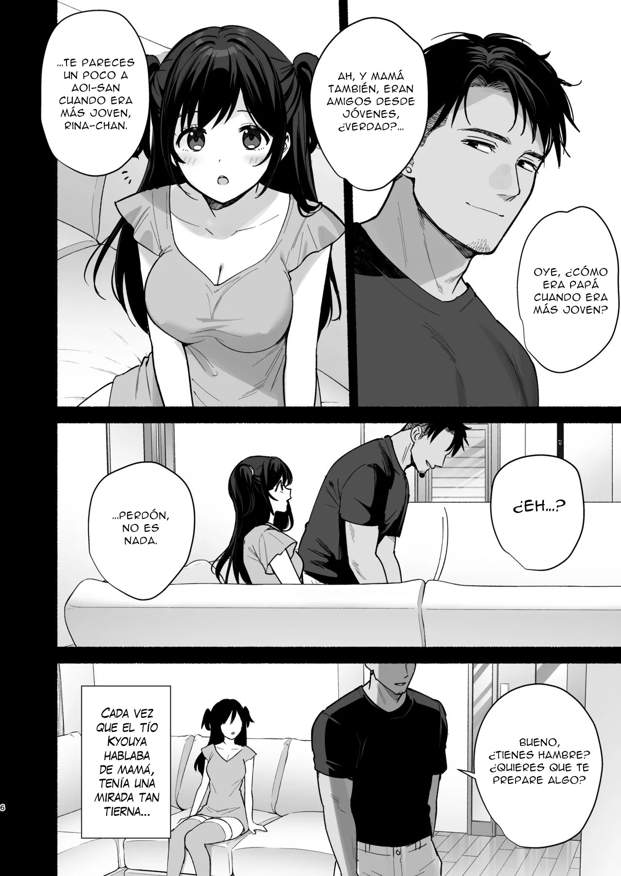 [AMAM (Ame Arare)] Mesu no Ie II ~Tsuma wa Midare Ubareru~｜La casa de la esposa sumisa II ~Mi esposa es robada y corrompida~ [Spanish] [New Scan Doujin] [Digital] Bildnummer 5