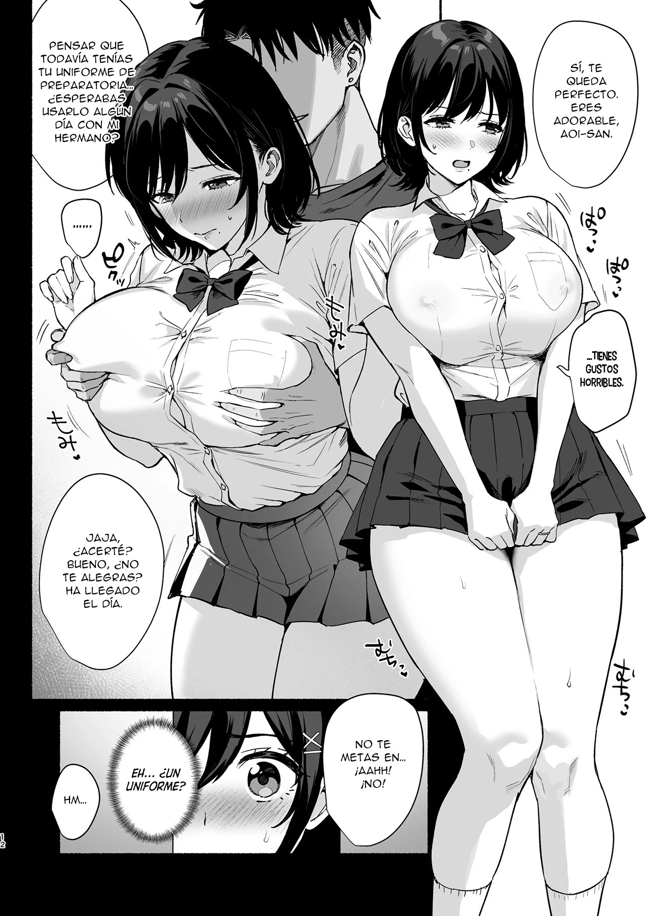 [AMAM (Ame Arare)] Mesu no Ie II ~Tsuma wa Midare Ubareru~｜La casa de la esposa sumisa II ~Mi esposa es robada y corrompida~ [Spanish] [New Scan Doujin] [Digital] Bildnummer 11