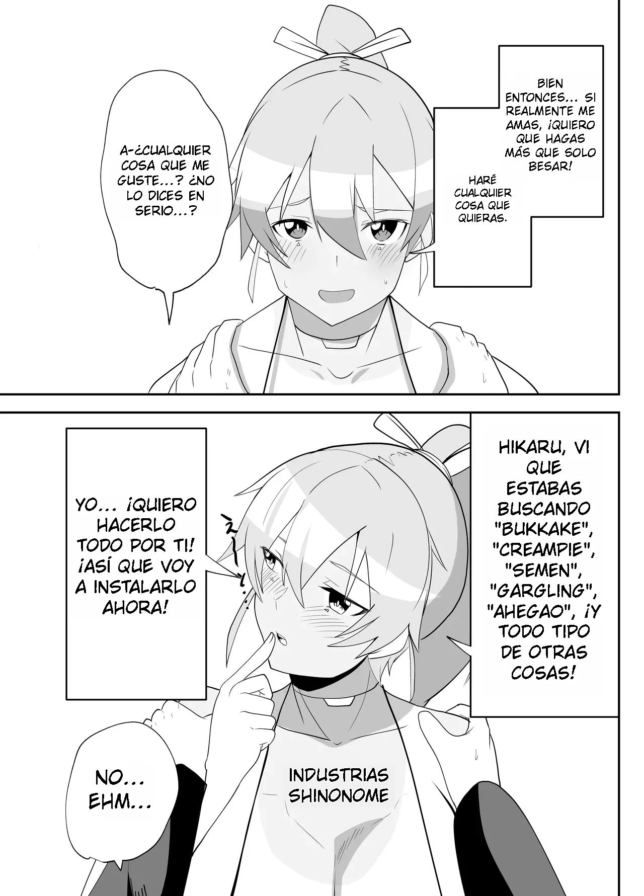 [Maximum Spec (Omurice)] Humanroid no Semen Paradise!｜¡Paraíso de Semen de Androide! [Spanish] [El Scan del Zorro] 图片编号 7