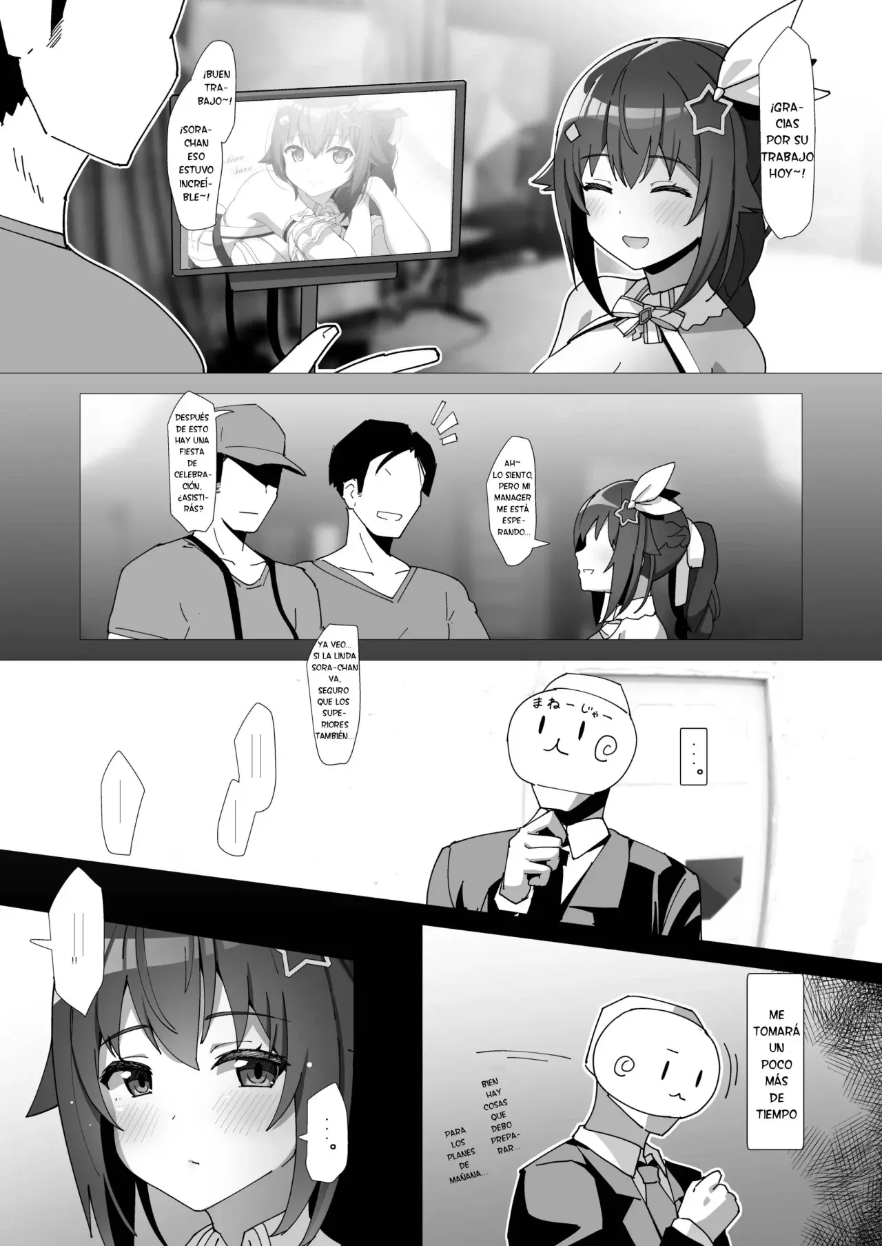 [Studio Hitoribocchi (Ayagi Daifuku)] Sora (Tokino Sora) [Spanish] [HOLOES] [Digital] imagen número 4