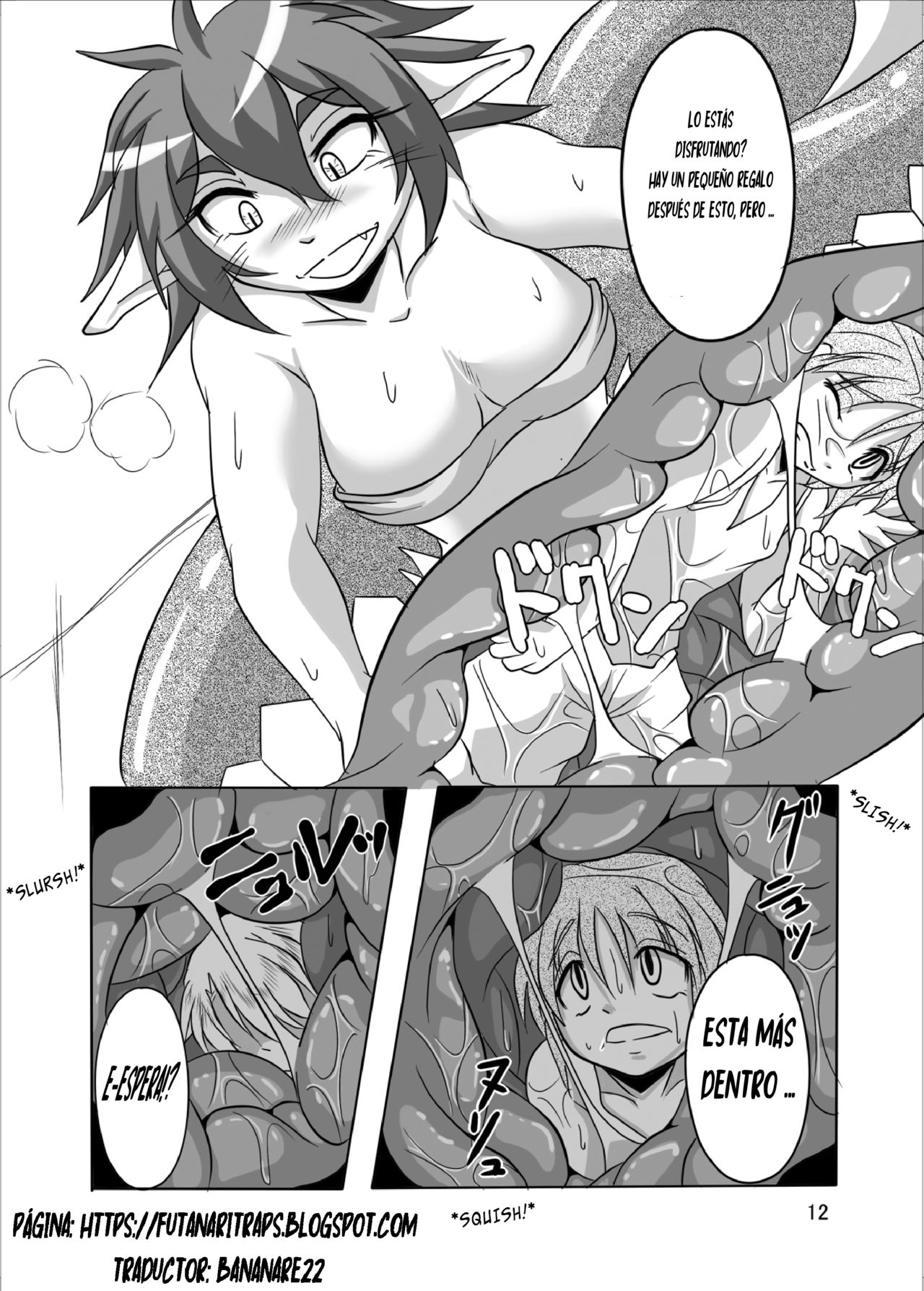 [Marunomare (Bankokudou)] Hishoku Yuusha Plus [Spanish] [bananare22] [Digital] image number 12