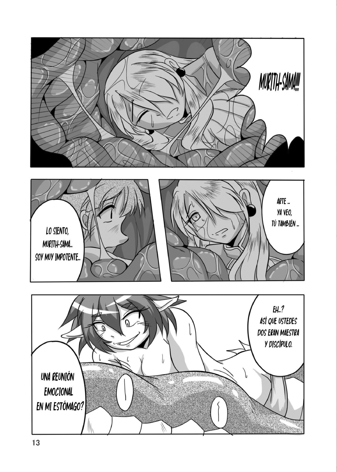 [Marunomare (Bankokudou)] Hishoku Yuusha Plus [Spanish] [bananare22] [Digital] image number 13