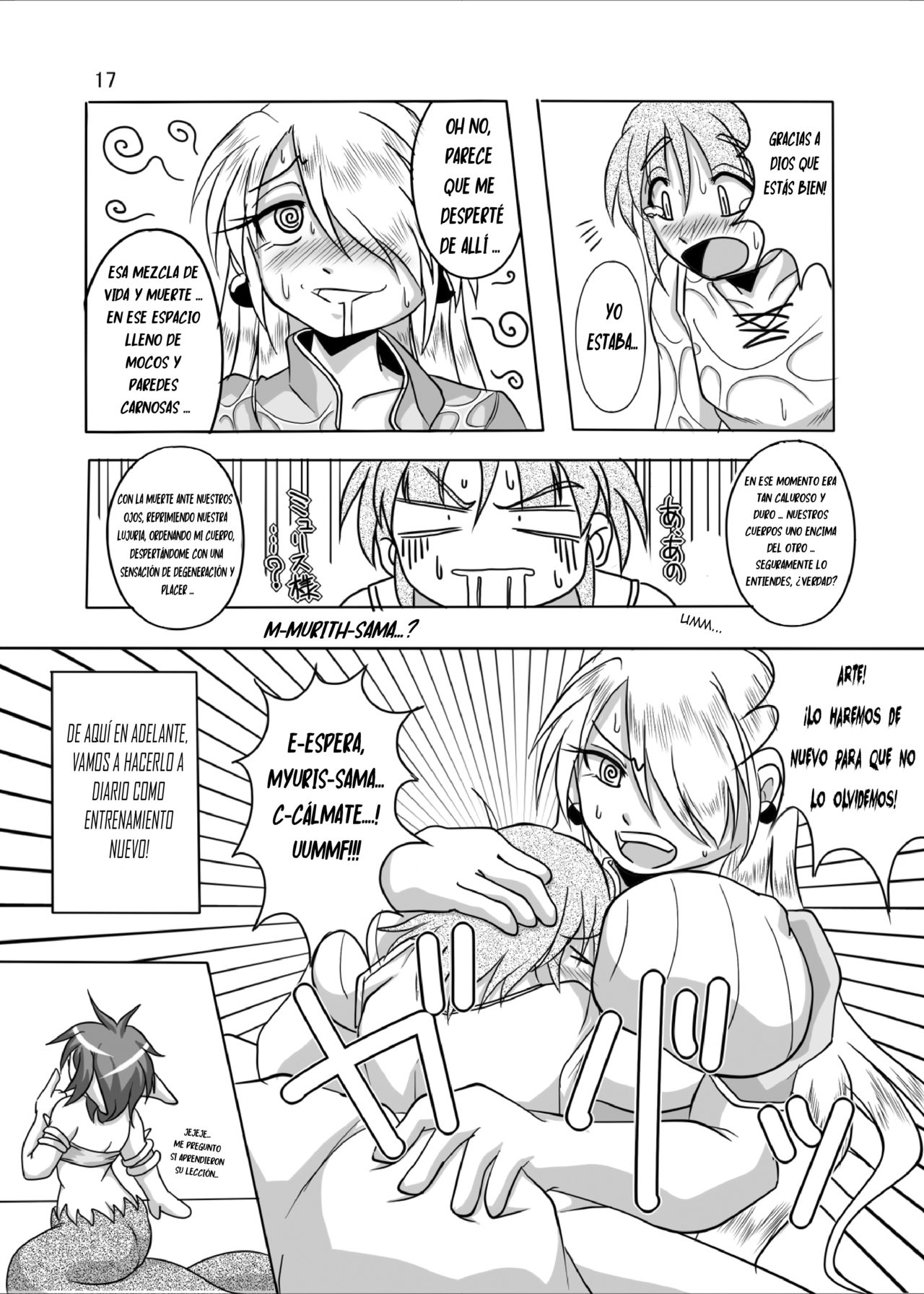 [Marunomare (Bankokudou)] Hishoku Yuusha Plus [Spanish] [bananare22] [Digital] image number 17