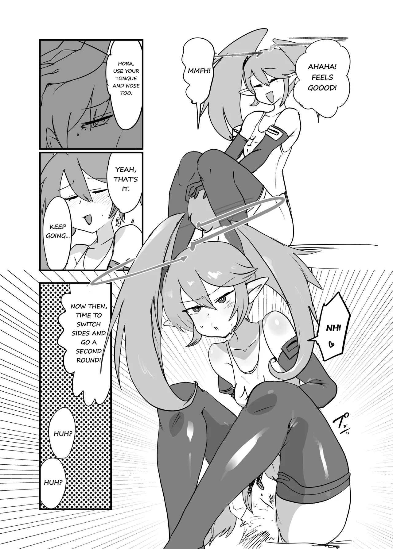[Setouchi Pharm (Setouchi)] Monster Girl Quest! 4-Koma & Erotic Manga Theater: Spoiler Edition [English] [Digital] Bildnummer 26