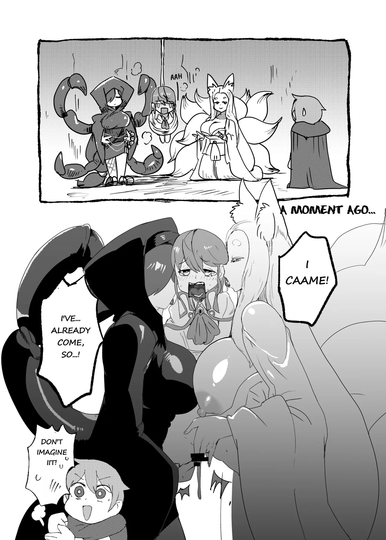 [Setouchi Pharm (Setouchi)] Monster Girl Quest! 4-Koma & Erotic Manga Theater: Spoiler Edition [English] [Digital] Bildnummer 40