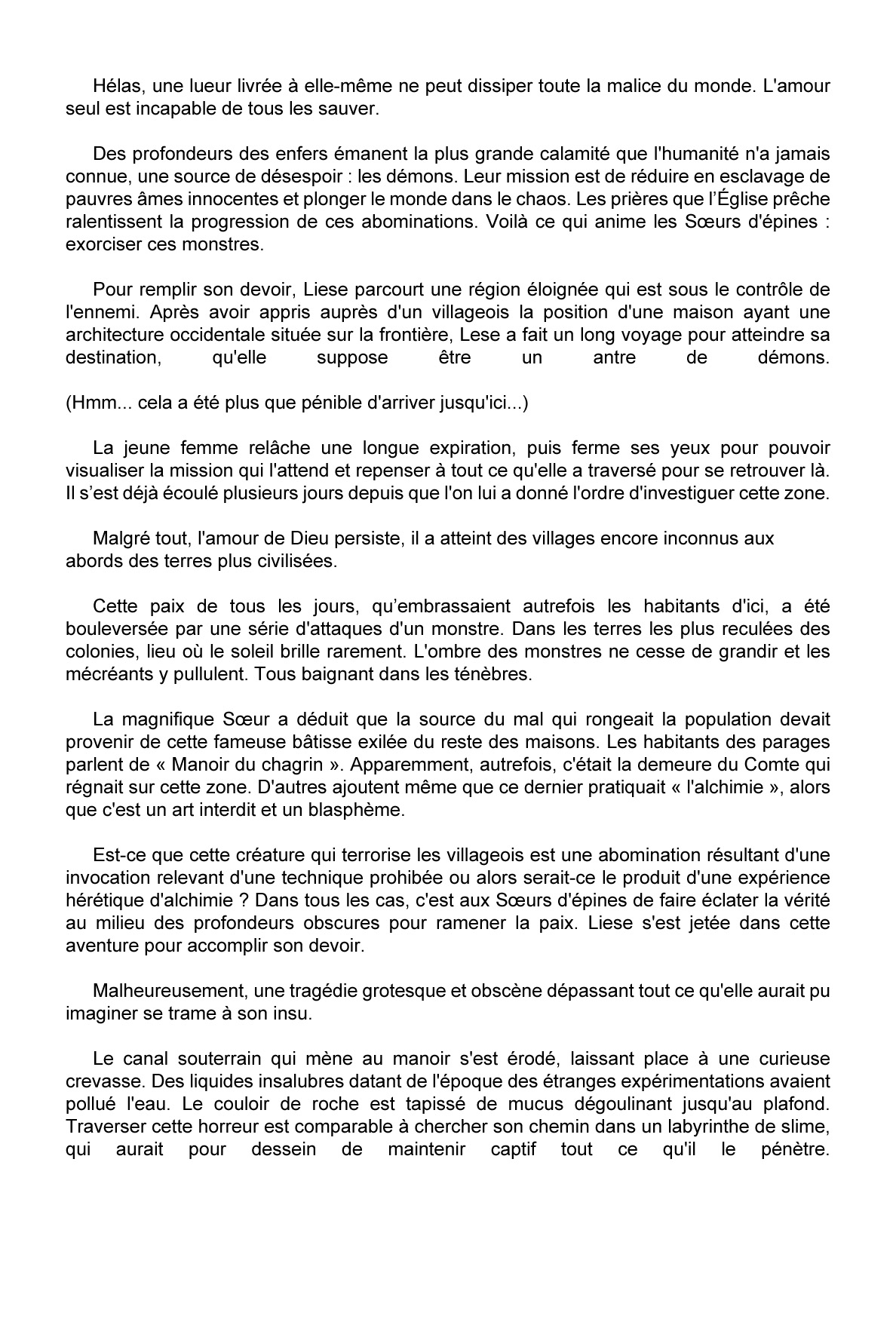 (C75) [Radical Dream (Kuroi Hiroki, Rindou)] Nengoku no Liese appetizer [French] Bildnummer 7