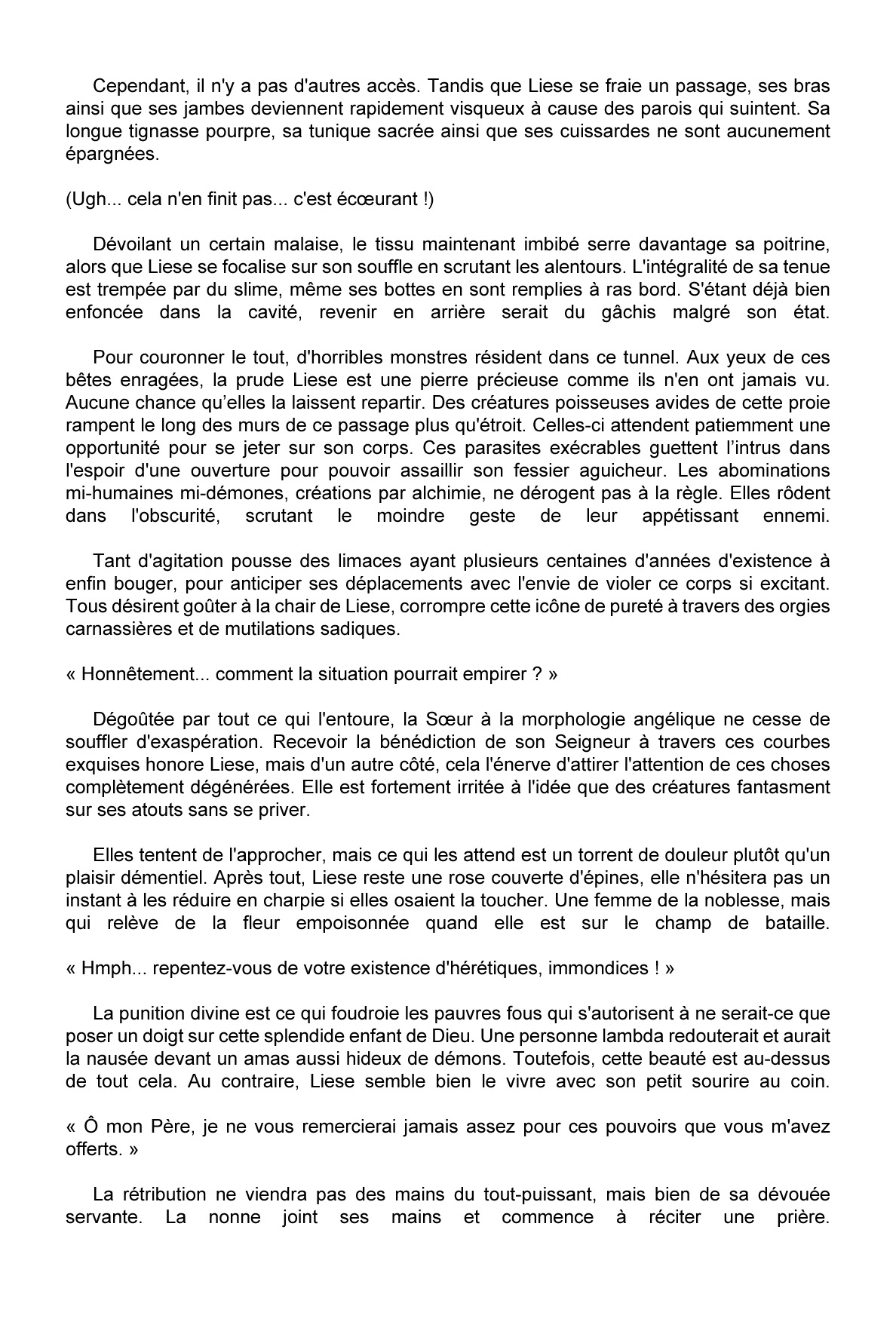 (C75) [Radical Dream (Kuroi Hiroki, Rindou)] Nengoku no Liese appetizer [French] Bildnummer 8