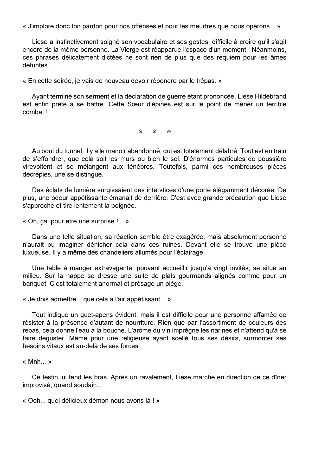 (C75) [Radical Dream (Kuroi Hiroki, Rindou)] Nengoku no Liese appetizer [French] Bildnummer 9