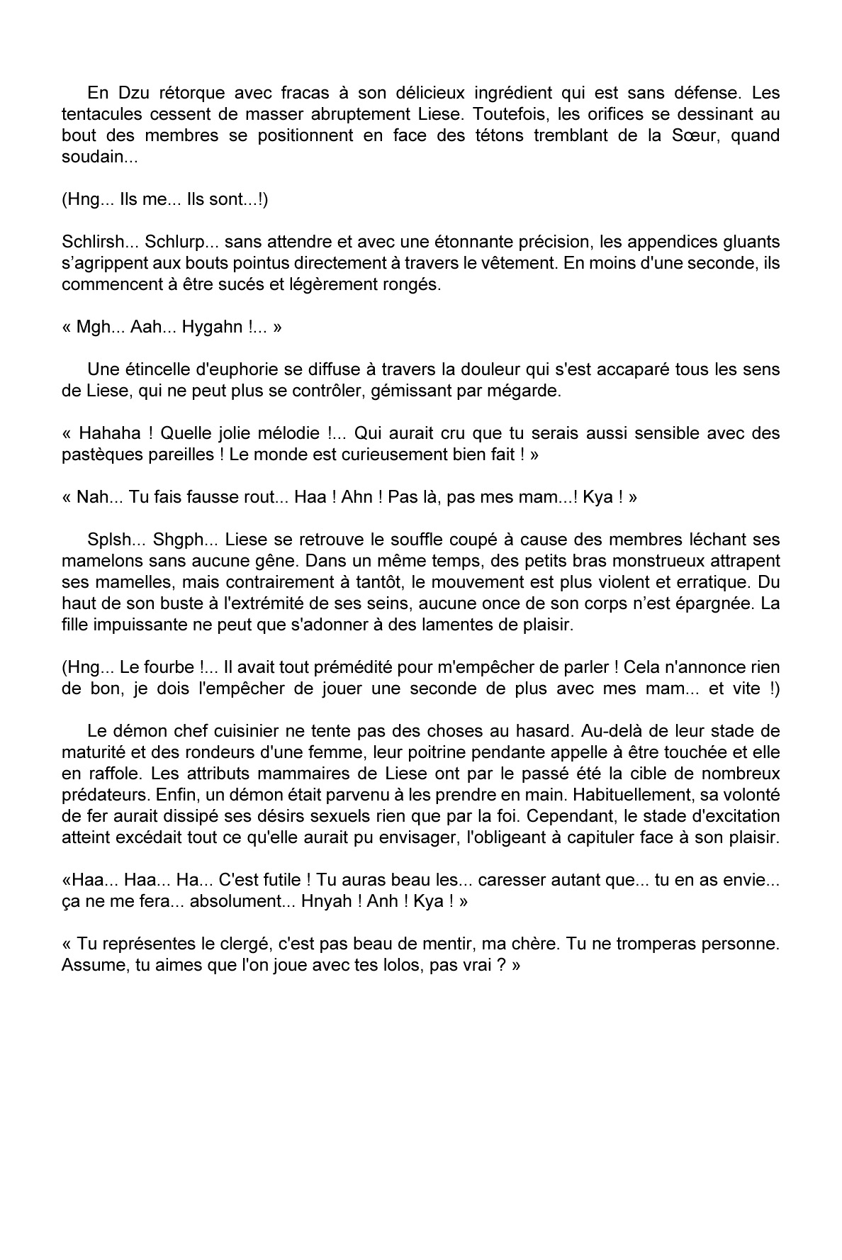 (C75) [Radical Dream (Kuroi Hiroki, Rindou)] Nengoku no Liese appetizer [French] Bildnummer 18