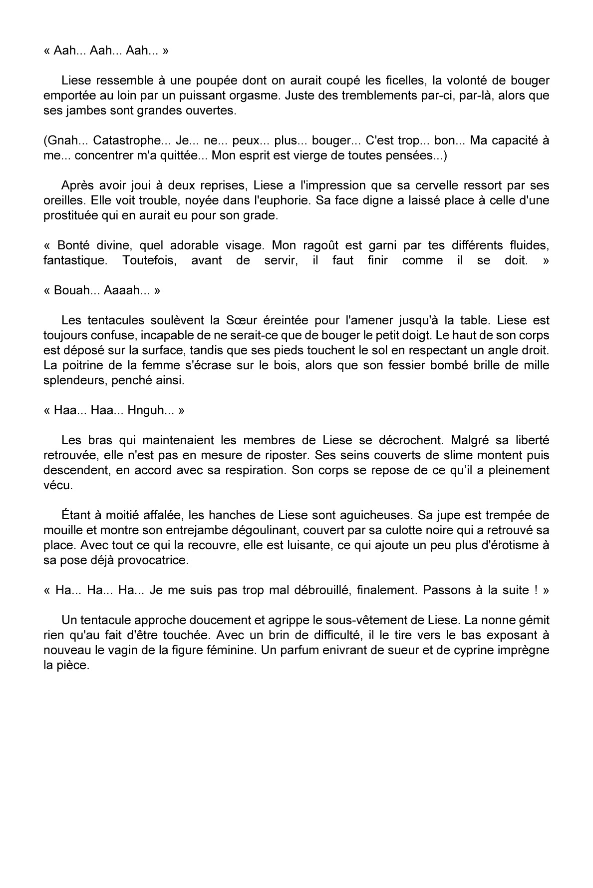 (C75) [Radical Dream (Kuroi Hiroki, Rindou)] Nengoku no Liese appetizer [French] Bildnummer 42