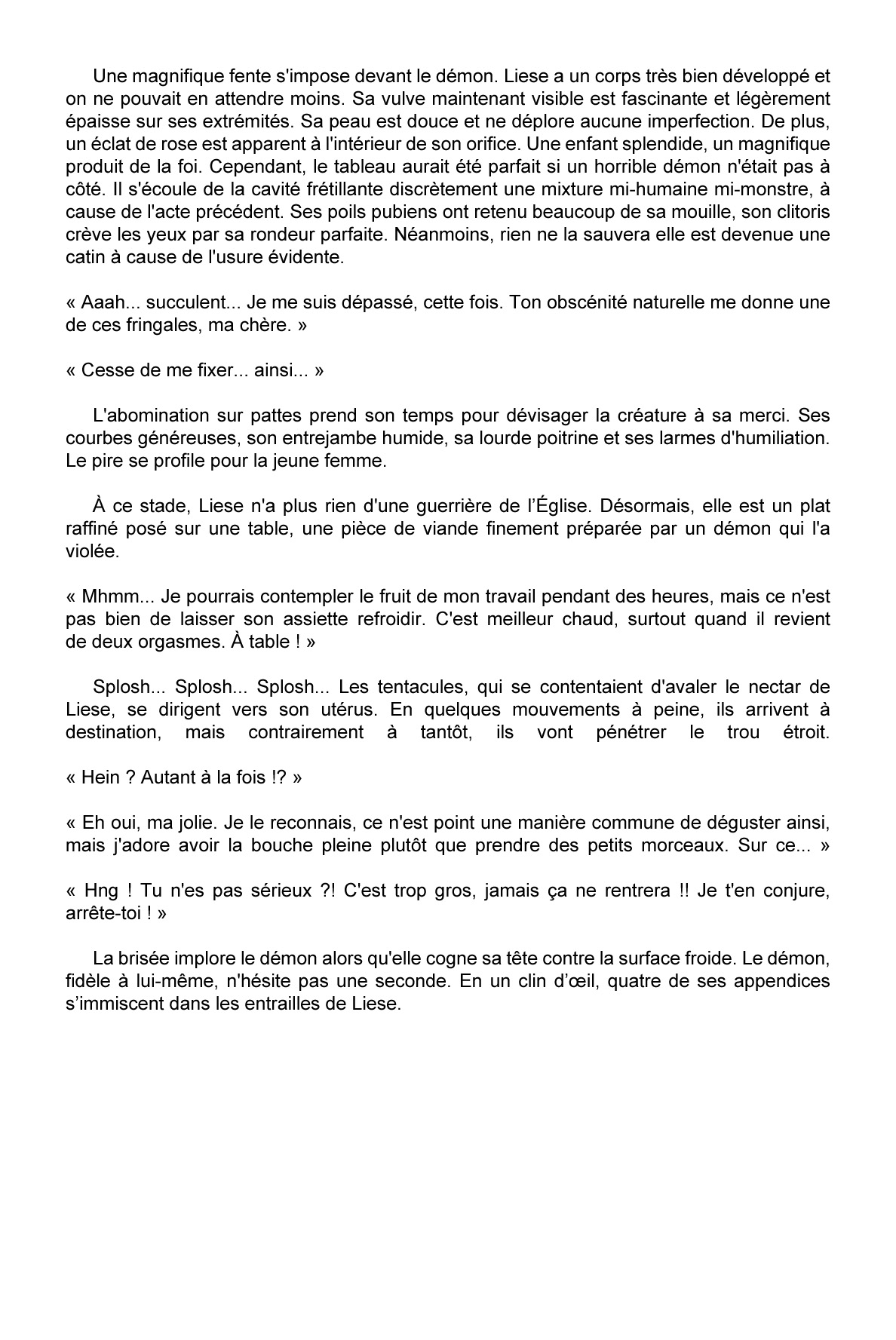 (C75) [Radical Dream (Kuroi Hiroki, Rindou)] Nengoku no Liese appetizer [French] Bildnummer 43