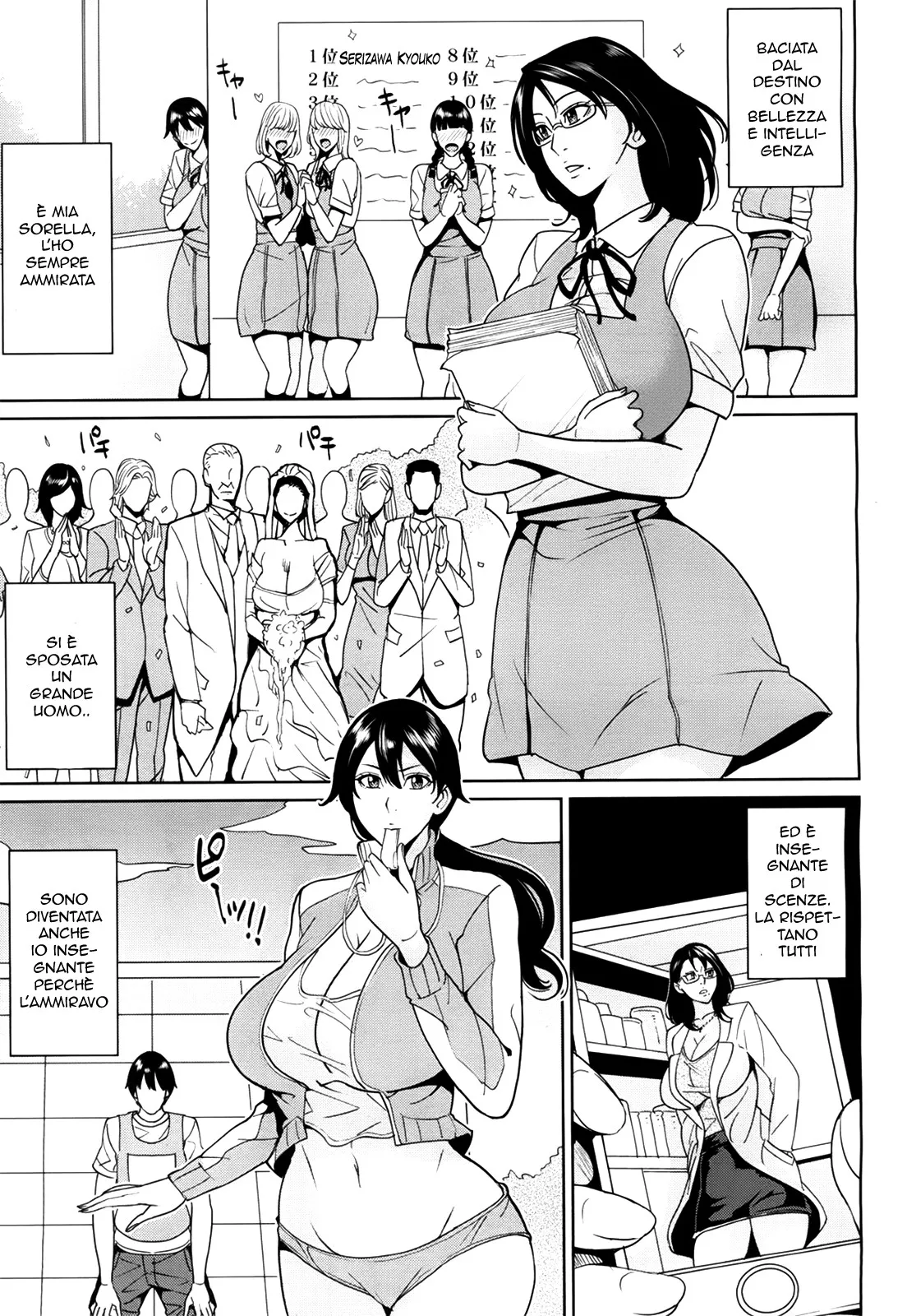 [Maimu-Maimu] Kyouko Sensei to Boku no Himitsu | Per la Scienza (Onna Kyoushi to Boku no Himitsu) [Italian] imagen número 61