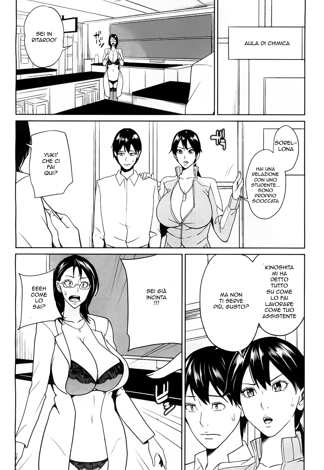 [Maimu-Maimu] Kyouko Sensei to Boku no Himitsu | Per la Scienza (Onna Kyoushi to Boku no Himitsu) [Italian] imagen número 76