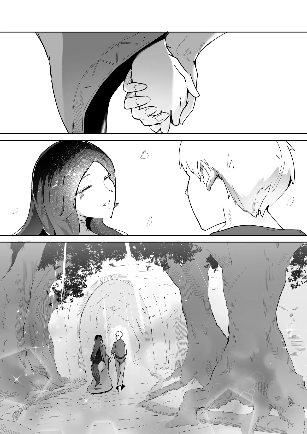 [Noumusai (Miyashiro Yousuke)] Elf no Youbo ~Aisuru Mama to Ecchi na Shikitari~ | Elf Wife ~A Ritual Of Intimacy With My Beloved Mom~ [Text Cleaned] 图片编号 47