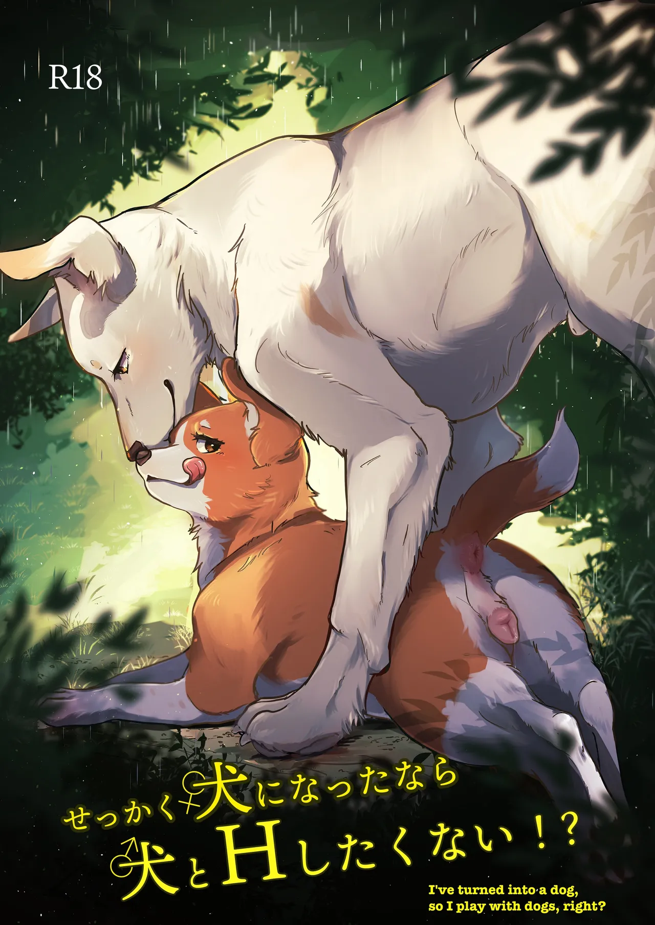 [Kon Juuichibai (Momou)] I've Turned Into a Dog, So I Play With Dogs, Right? [English] [Digital] 画像番号 1