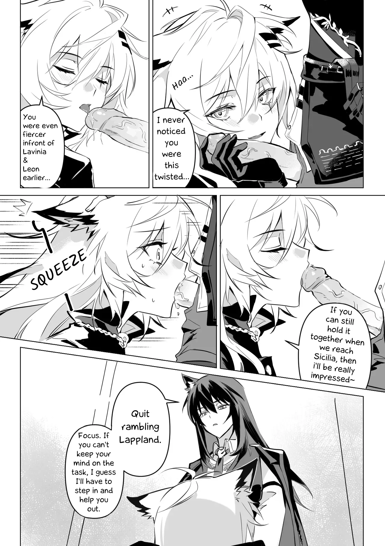 【Moeko Me】To ignite a fire (Arknights) [English] [Decensored] image number 20
