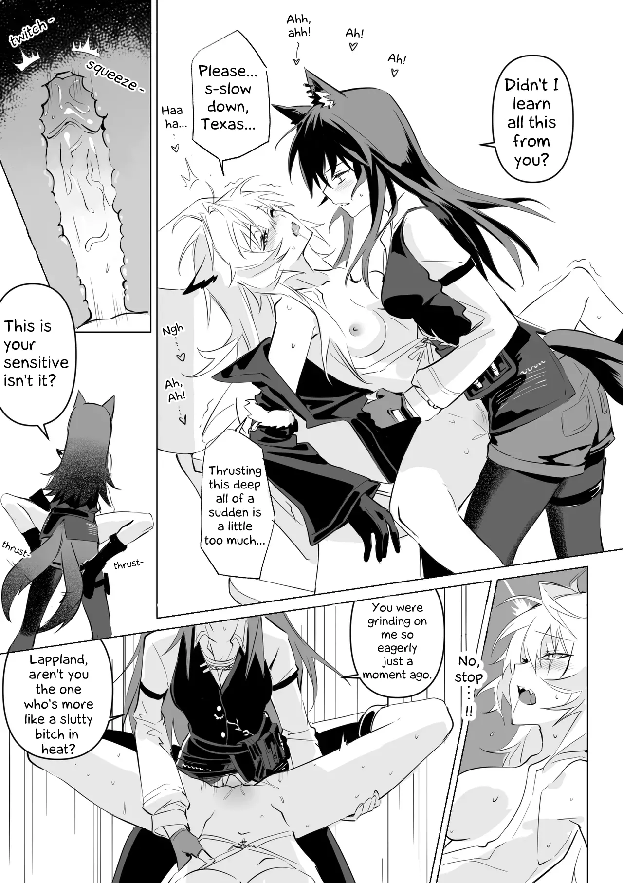 【Moeko Me】To ignite a fire (Arknights) [English] [Decensored] image number 39