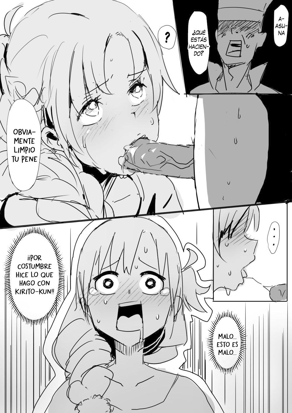 [Oninarasu] Asuna (Sword Art Online) [Español] [Traducciones necesarias] 画像番号 5