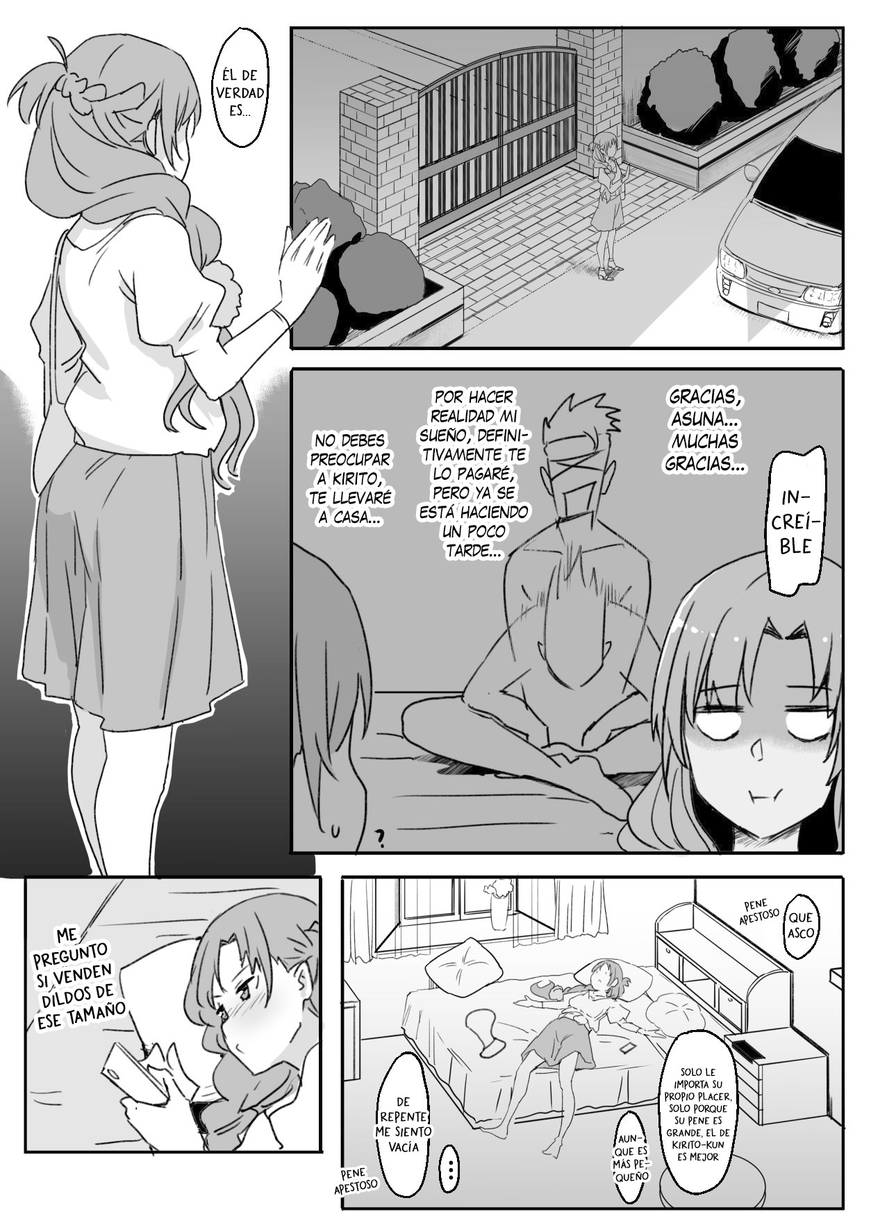 [Oninarasu] Asuna (Sword Art Online) [Español] [Traducciones necesarias] 画像番号 27