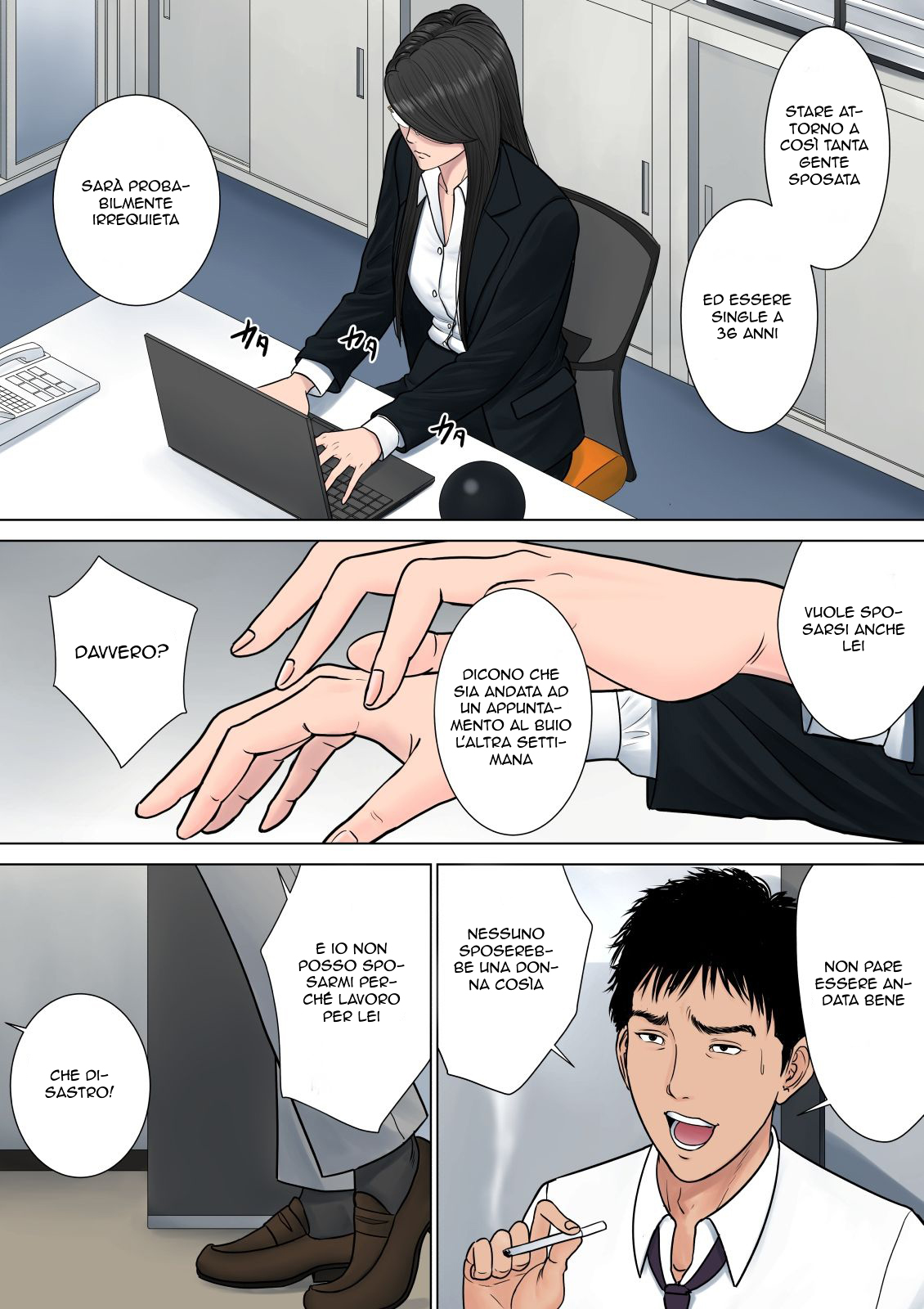 [Tamagou] Dekiru Onna Joushi | Un Capo da Sottomettere [Italian] Bildnummer 5