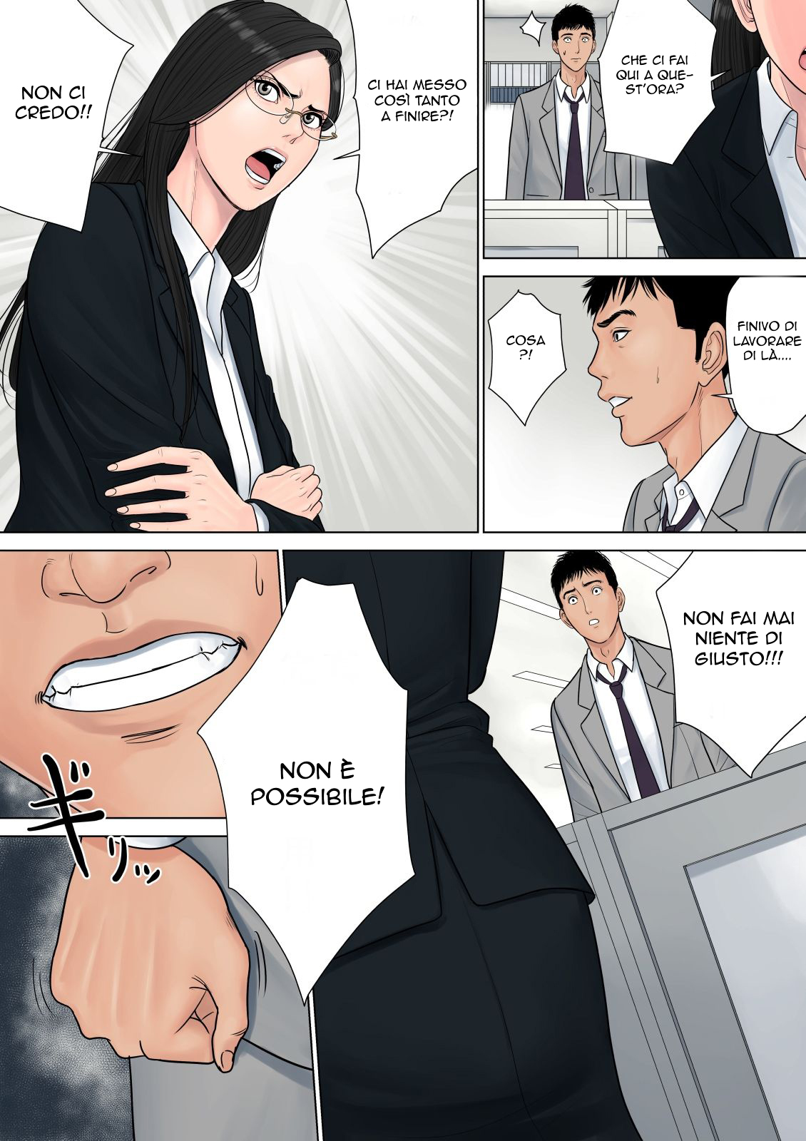 [Tamagou] Dekiru Onna Joushi | Un Capo da Sottomettere [Italian] Bildnummer 15