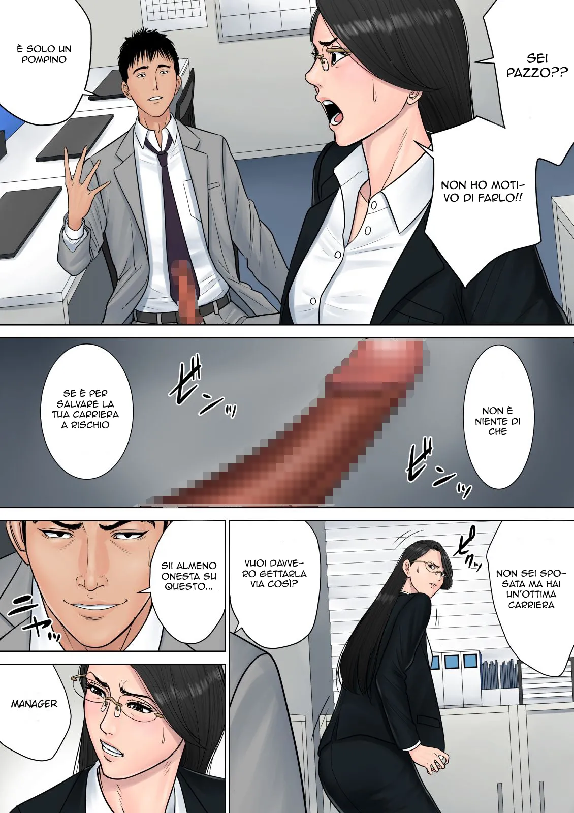 [Tamagou] Dekiru Onna Joushi | Un Capo da Sottomettere [Italian] Bildnummer 21