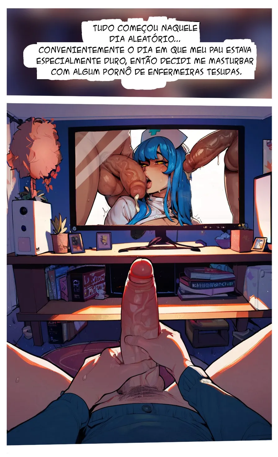 The Ghost Femboy Of My Room [AI Generated] image number 2