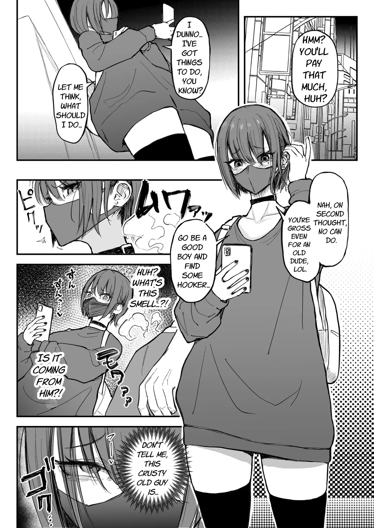 [Yuuki Fuumi] Kusachin Daisuki Subculture-kei Joshi Chinkasu Chinkagi Semen Geppu | Smelly Dick Loving Subculture Girl's Smegma Dick Sniffing Semen Burps [English] [Selcouth] image number 3