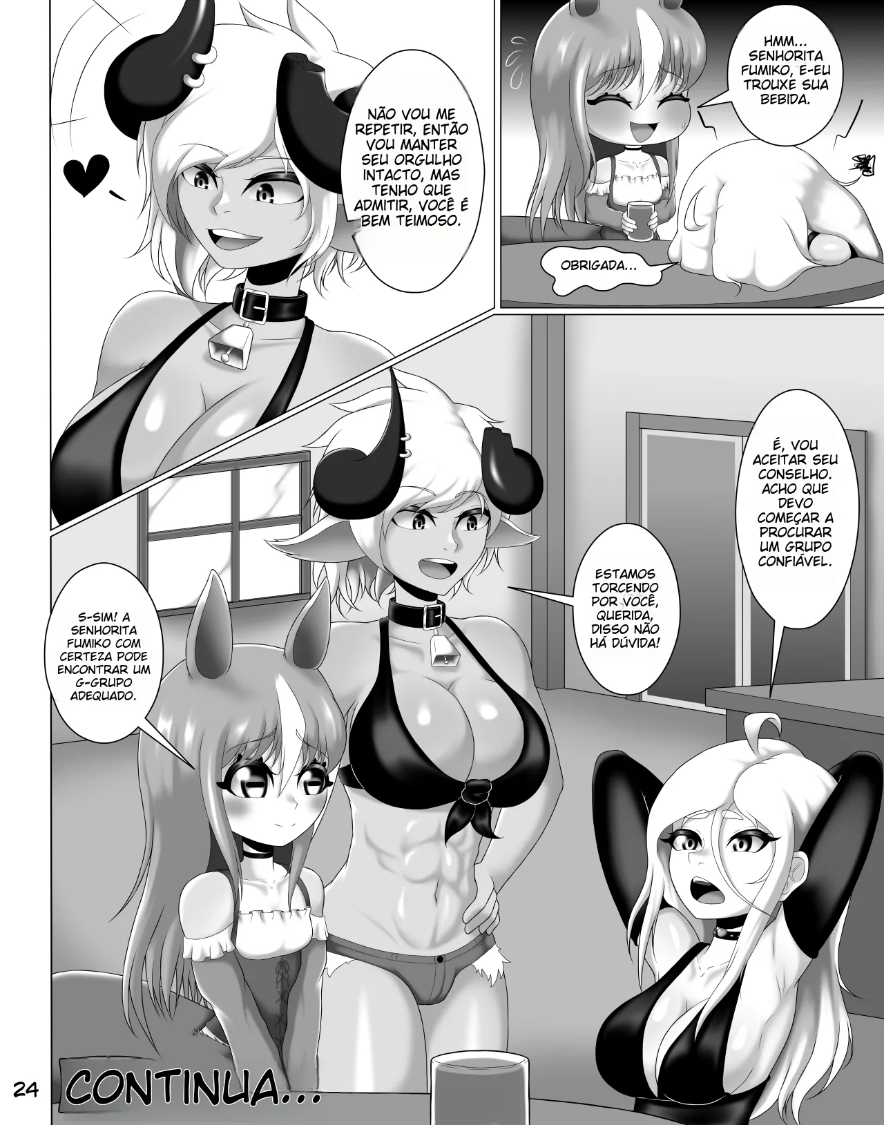 [Hoonter] Fumiko's Lewd Encounters in an Erotic RPG VR Game!!! [Portuguese-BR] (TR-158) image number 26