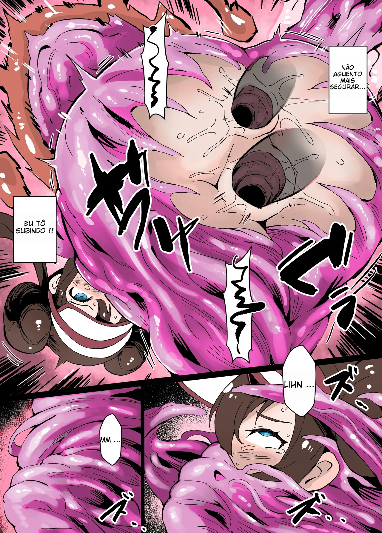 [Mist Night (Co_Ma)] Hell of Tentacles Doodle - Mei vs Metamon (Pokémon) [Portuguese-BR] [Colorized] (TR-159) image number 10